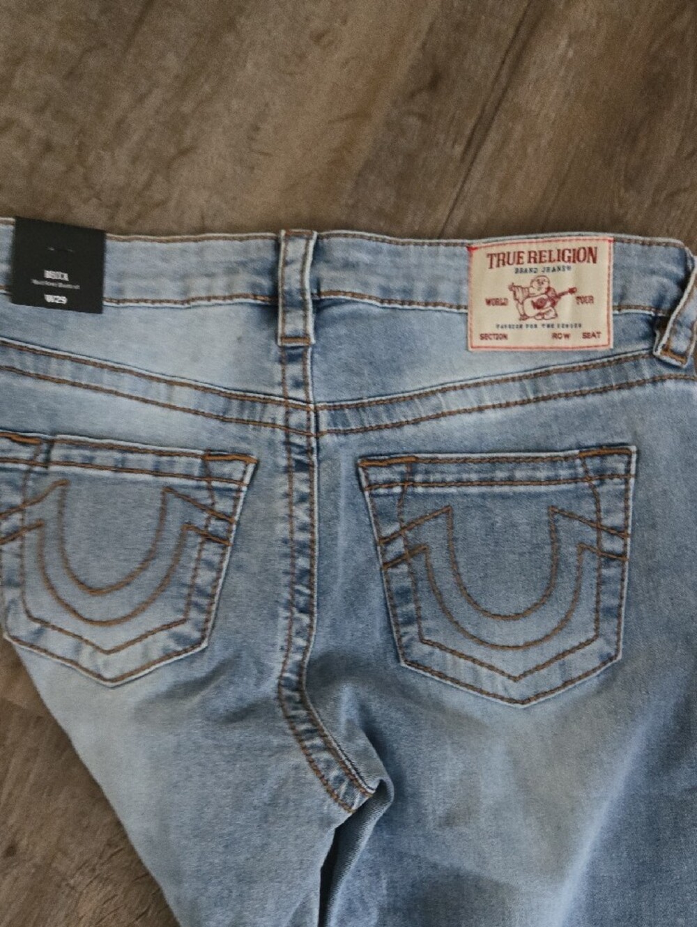 True Religion Light Blue Bootcut Jeans - Picture 7 of 11